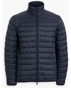 Slowear Montedoro Quilted Shell Jacket - Blue