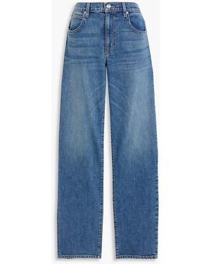 SLVRLAKE Denim Remy Mid-rise Straight-leg Jeans - Blue