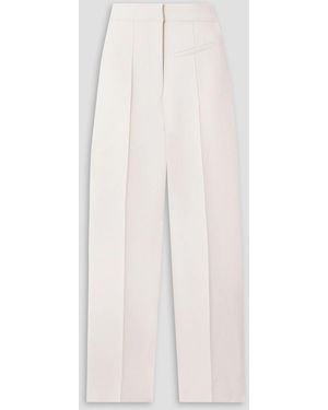 Esse Studios Ophelia Crepe Wide-leg Pants - White