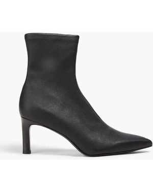 Rag & Bone Britt Stretch-leather Ankle Boots - Black