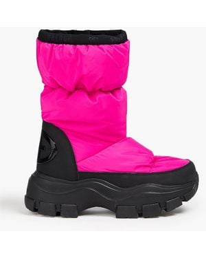 Goldbergh Power Quilted Shell Snow Boots - Pink