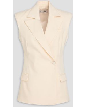 Rohe Wool Vest - Natural