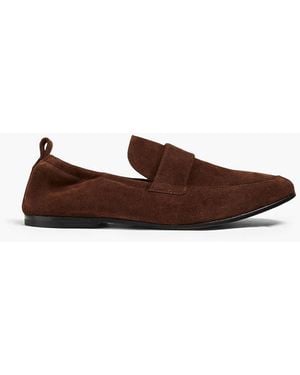 Officine Generale Salomon loafers aus veloursleder - Braun