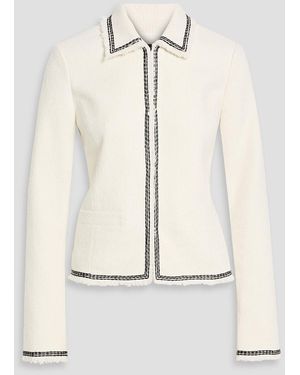 Rag & Bone Eloise Embroidered Tweed Blazer - Natural