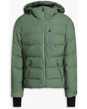 Aztech Mountain Nuke Quilted Down Ski Jacket - Green