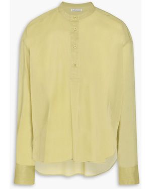 YMC Ovelia Gauze Shirt - Yellow