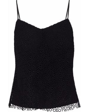 Iris & Ink Crochet Camisole - Black