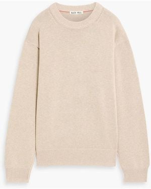 Alex Mill Gabriel Cotton And Linen-Blend Sweater - Natural