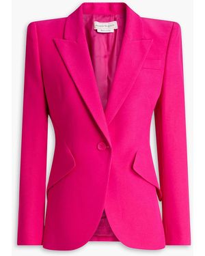 McQueen Crepe Blazer - Pink