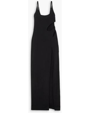 Et Ochs Rowena Cutout Cady Gown - Black