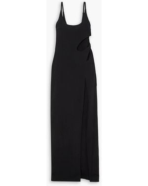 Et Ochs Rowena Cutout Cady Gown - Black