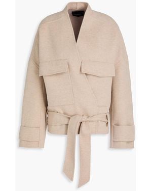 A.Emery Ames Wool-Blend Twill Jacket - Natural