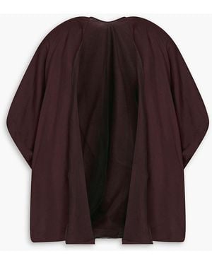 Fabiana Filippi Silk-chiffon Cardigan - Red