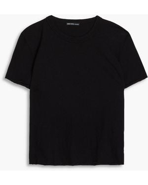 James Perse Cotton-Jersey T-Shirt - Black
