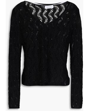 NAADAM Open-knit Cashmere Sweater - Black