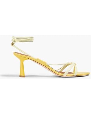 Malone Souliers Kenny Leather Sandals - Metallic