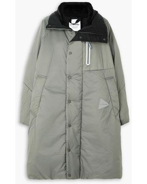 and wander Nylon-ripstop Padded Primaloft Coat - Grey