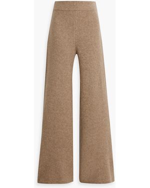 Lisa Yang Khloe Cashmere Wide-leg Pants - Natural