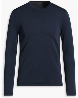 Slowear Zanone Cotton-Jersey T-Shirt - Blue
