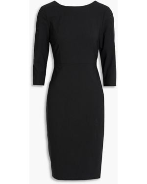Theory Varetta Wool-Blend Dress - Black