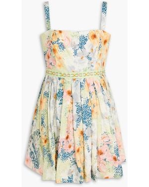 sapucai cultivo mini dress Agua By Agua Bendita Sapuca Cultivo Mini Dress | White