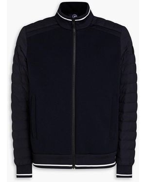 Fusalp Timo Ii Quilted Neoprene-paneled Shell Jacket - Blue
