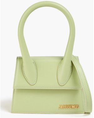 Jacquemus Le Chiquito Moyen Leather Tote - Green