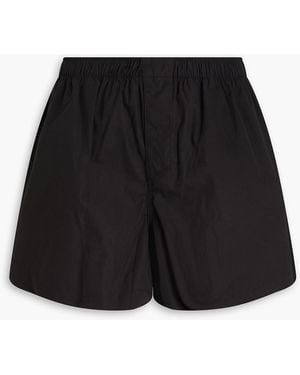 Wardrobe NYC Cotton Shorts - Black