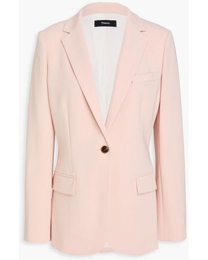 Theory Crepe Blazer - Pink