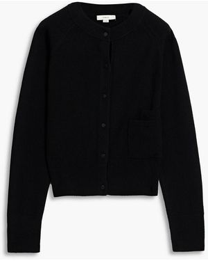 Vince Wool-Blend Cardigan - Black
