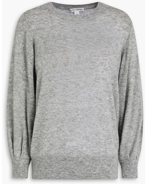 Autumn Cashmere Cashmere And Silk-Blend Sweater - Grey