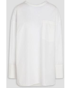 A.Emery Isola Cotton-poplin Blouse - White
