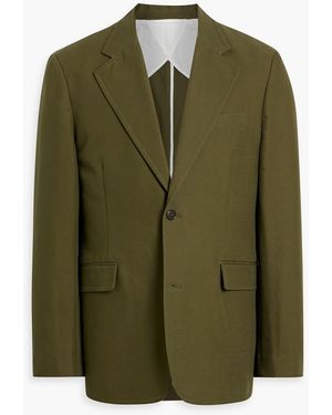 Alex Mill Grant Cotton-Twill Blazer - Green
