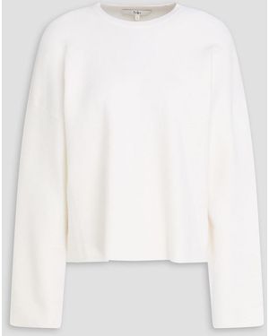 Tibi Cashmere-blend Jumper - White