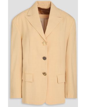 Rejina Pyo Woven Blazer - Natural
