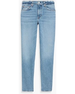 Alex Mill Amber Mid-Rise Slim-Leg Jeans - Blue
