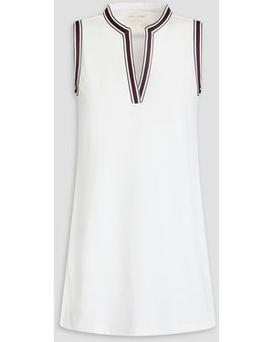 Tory Sport Piqué Tennis Dress - White