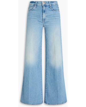 Mother The Doozy High-Rise Flared Jeans - Blue