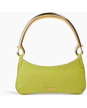 Jacquemus Le Bisou Mousqueton Leather Tote - Yellow