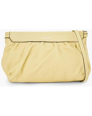 Isabel Marant Luz Leather Pouch - Natural