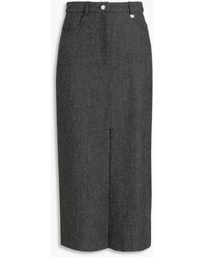 Sandro Midirock aus twill - Grau