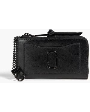 Marc Jacobs Textured-Leather Wallet - Black