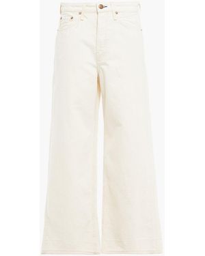 Rag & Bone Maya hoch sitzende jeans mit weitem bein - Mehrfarbig