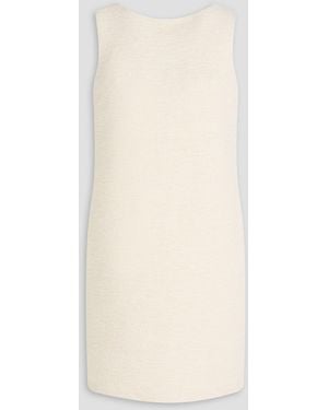 Loulou de Saison Maley Bouclé-Tweed Mini Dress - Natural