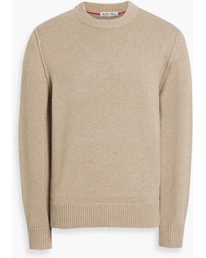 Alex Mill Weston Merino Wool And Cotton-blend Sweater - Natural