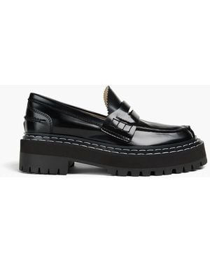 Proenza Schouler Leather Loafers - Black