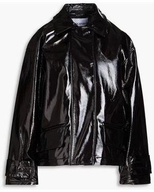 Stand Studio Constance Glossed Jacket - Black
