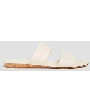 Gabriela Hearst Leather Sandals - White