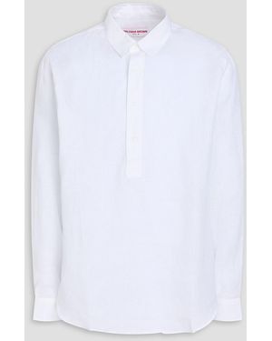 Orlebar Brown Percy Linen Shirt - White