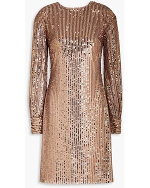 Raishma Kleid aus tüll mit pailletten - Braun